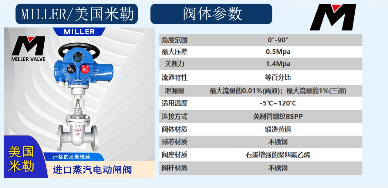 進(jìn)口蒸汽電動閘閥參數(shù)