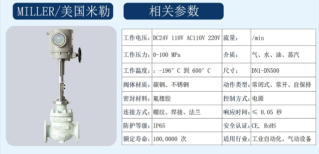 進口電動調節閥參數